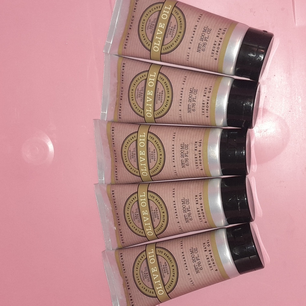 Delray Beach Skincare Olive Oil Shower Gel Bundle